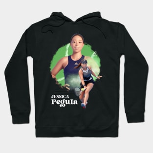 Jessica Pegula Cartoon Anime Hoodie